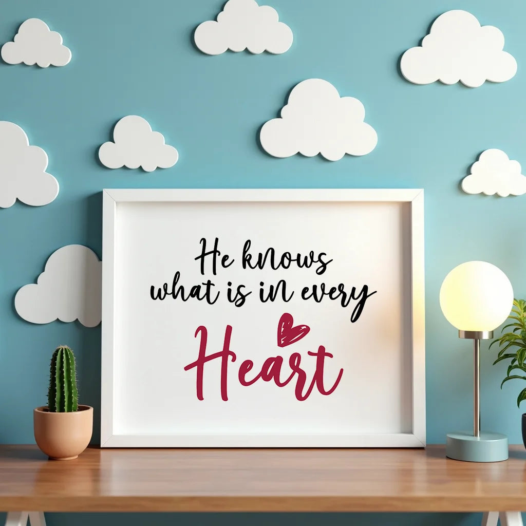 He Knows What Is In Every Heart