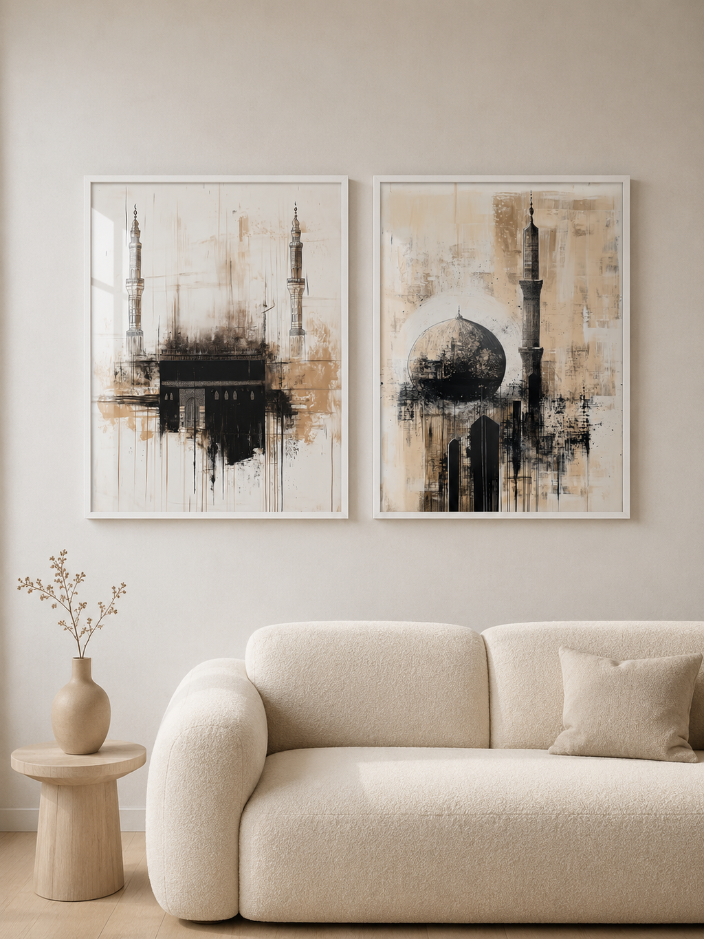Kaaba & Masjid-e-Nabwi