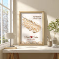 Nikah Mubarak Personalized Frame