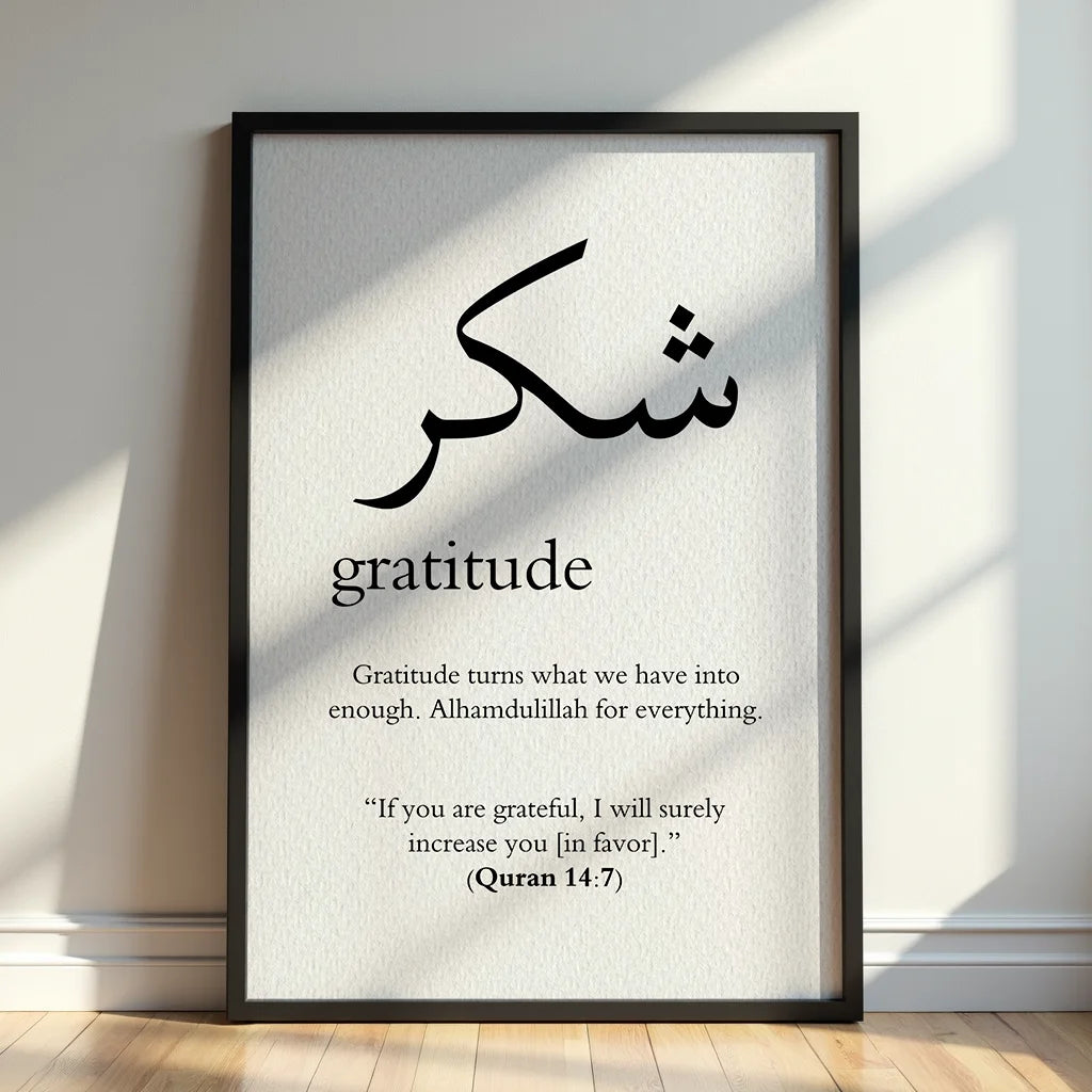 Sabr, Shukr & Tawakkul