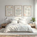 The Nursery Trio - Islamic Wall Art Set for Kids Room